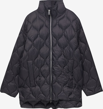 Pull&Bear Jacke in Schwarz: predná strana