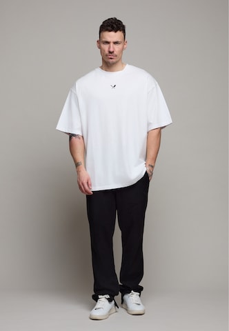 Maglietta di Distorted People in bianco