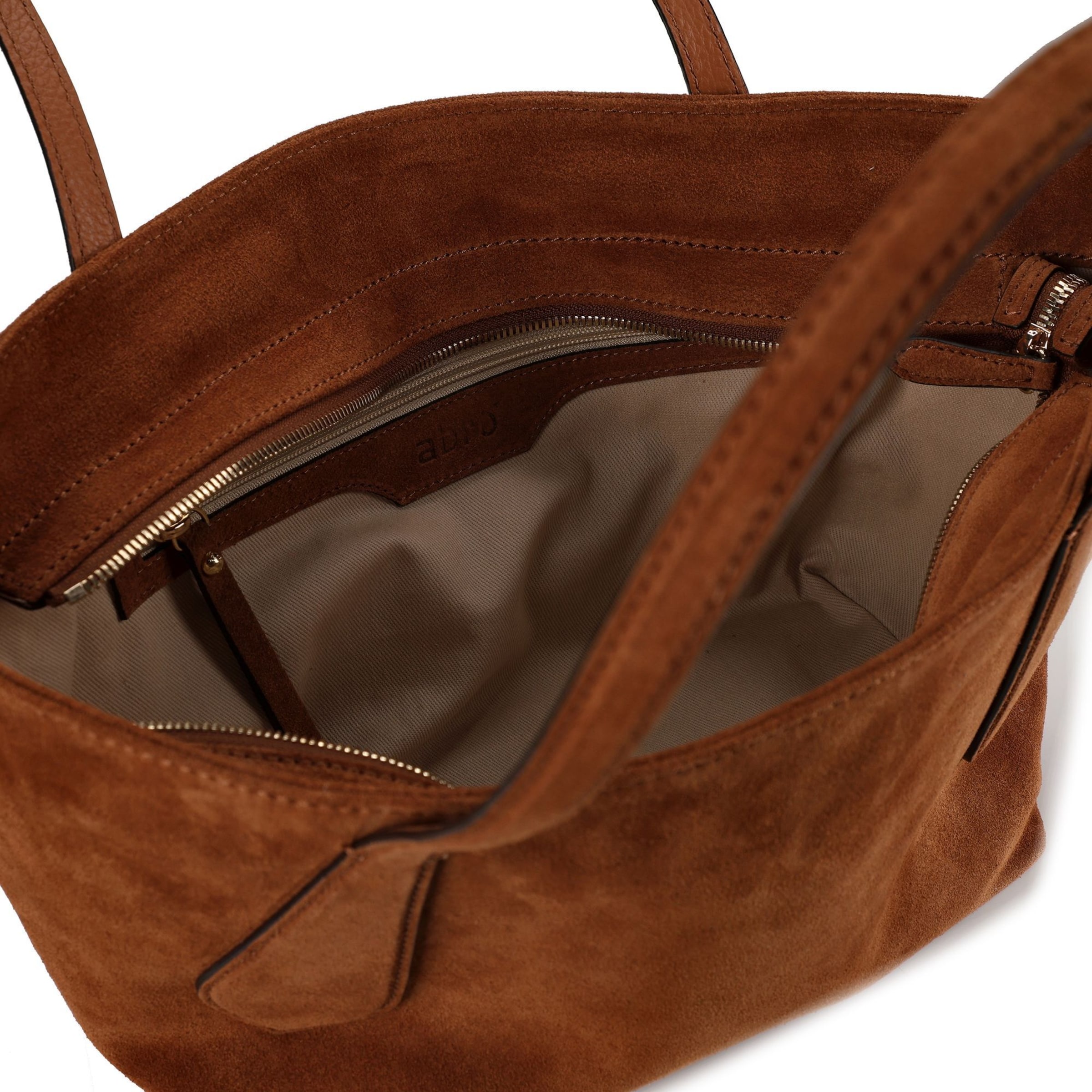 ABRO Shoulder Bag 'Carina' in Brown