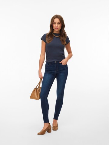 VERO MODA Skinny Jeans 'VMPOLLY' i blå