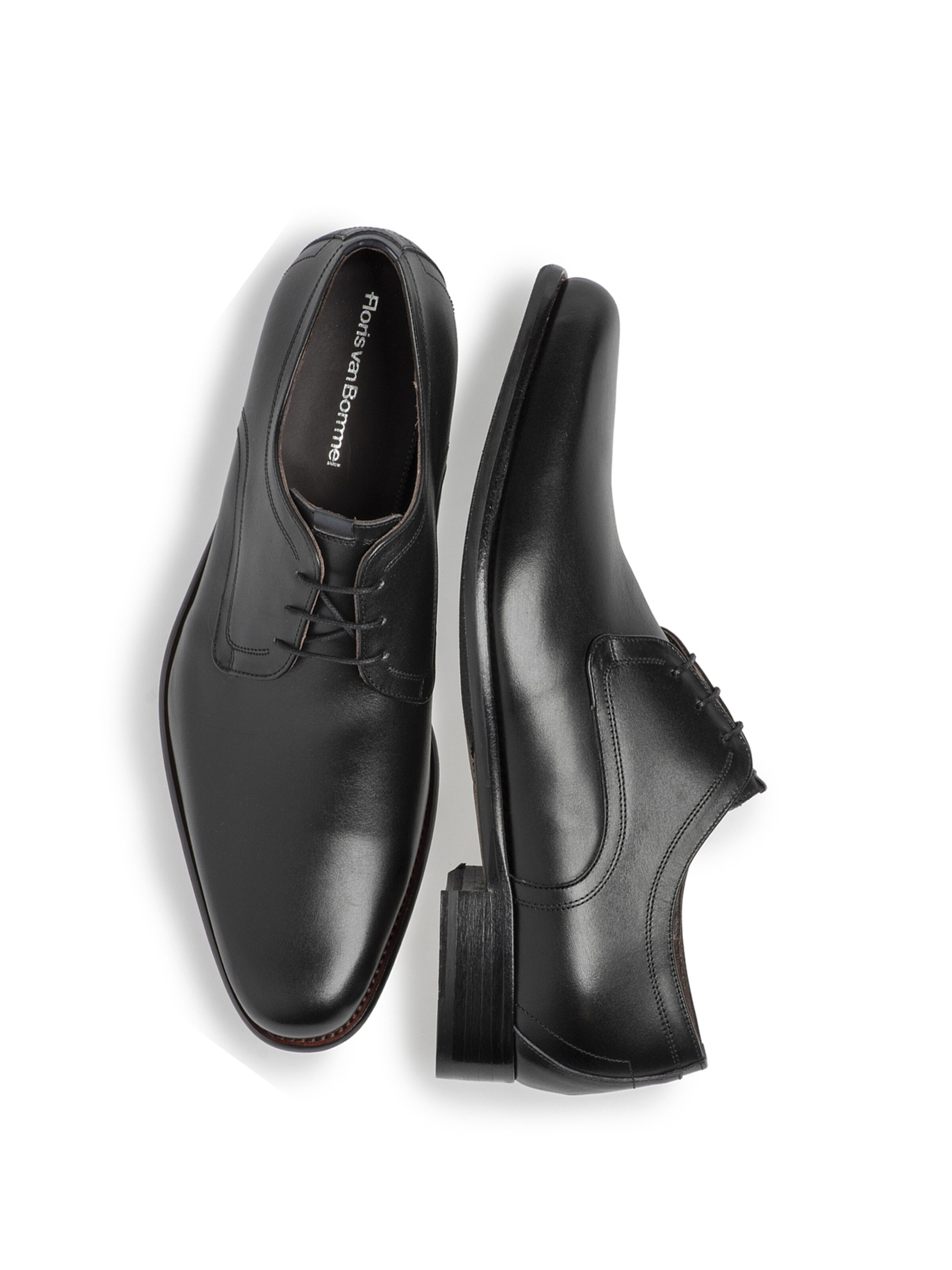 Floris van Bommel Schnürschuh 'De Draver 03' in Schwarz