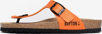 Bayton Босоножки через палец 'Mercure' в Оранжевый: спереди