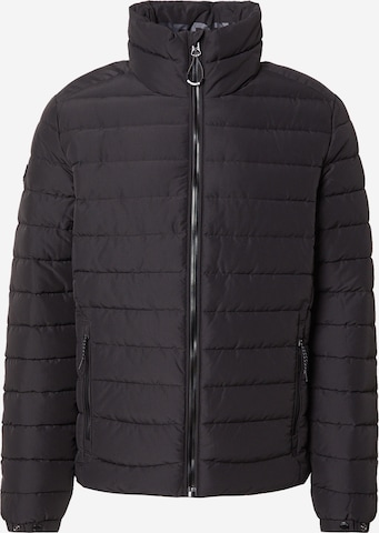 Veste mi-saison 'Fuji' Superdry en noir : devant
