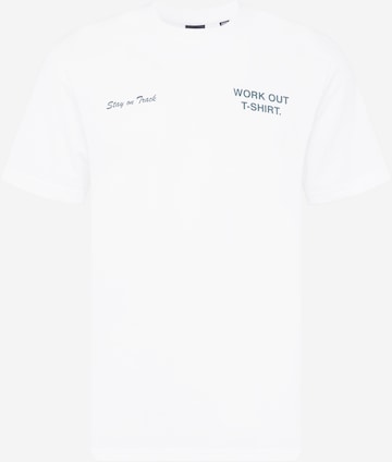 Only & Sons قميص 'WARMUP' بلون أبيض: الأمام