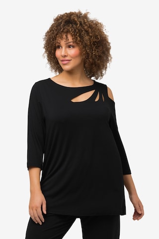 Ulla Popken Shirt in Black: front