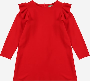 UNITED COLORS OF BENETTON Jurk in Rood: voorkant