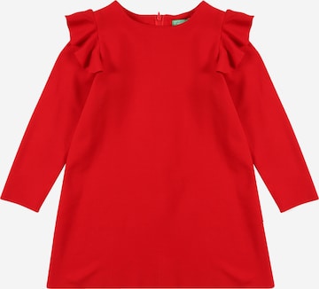 UNITED COLORS OF BENETTON Kleid in Rot: predná strana