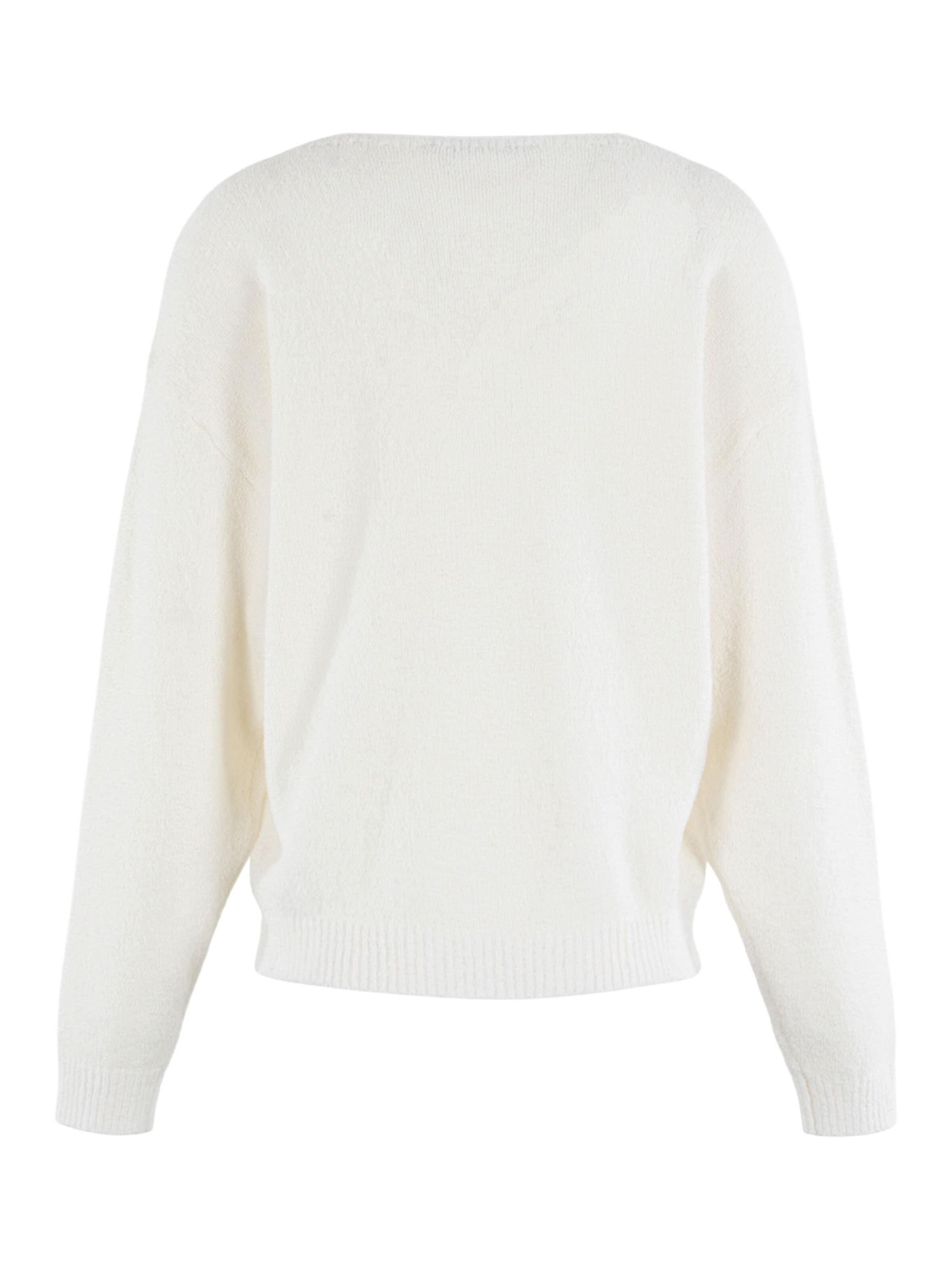 MSCW Sweater 'Paloma' in White: front