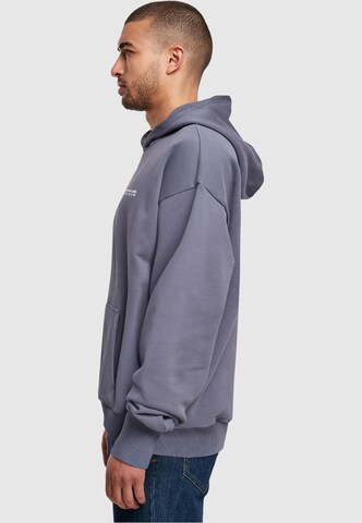 MT Upscale Sweatshirt 'NY Taxi' in Blau