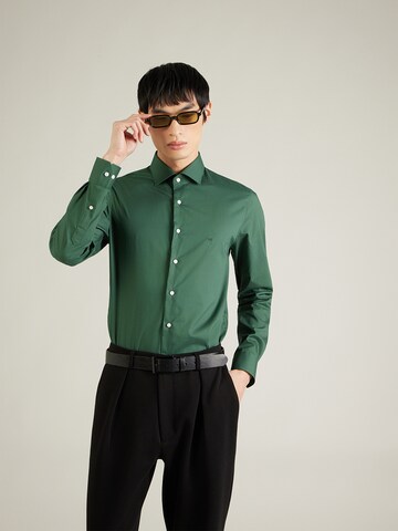 Michael Kors Slim fit Ing - zöld: elől