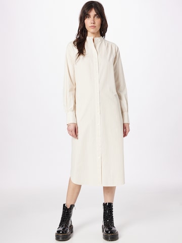 Aligne Shirt dress 'Fabria' in Beige: front