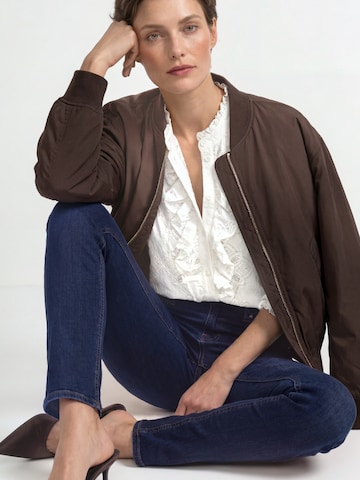 Veste mi-saison Rich & Royal en marron