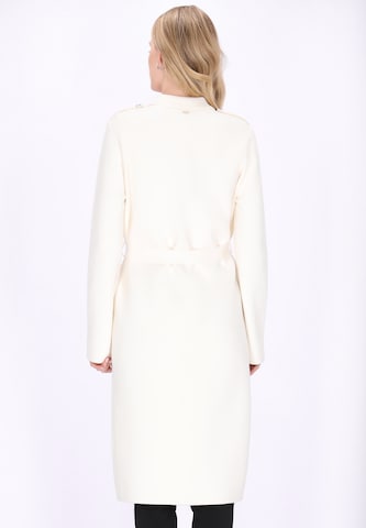 DreiMaster Klassik - Sobretudo meia-estação 'Classic' em branco