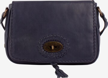 DreiMaster Vintage Crossbody Bag in Blue: front