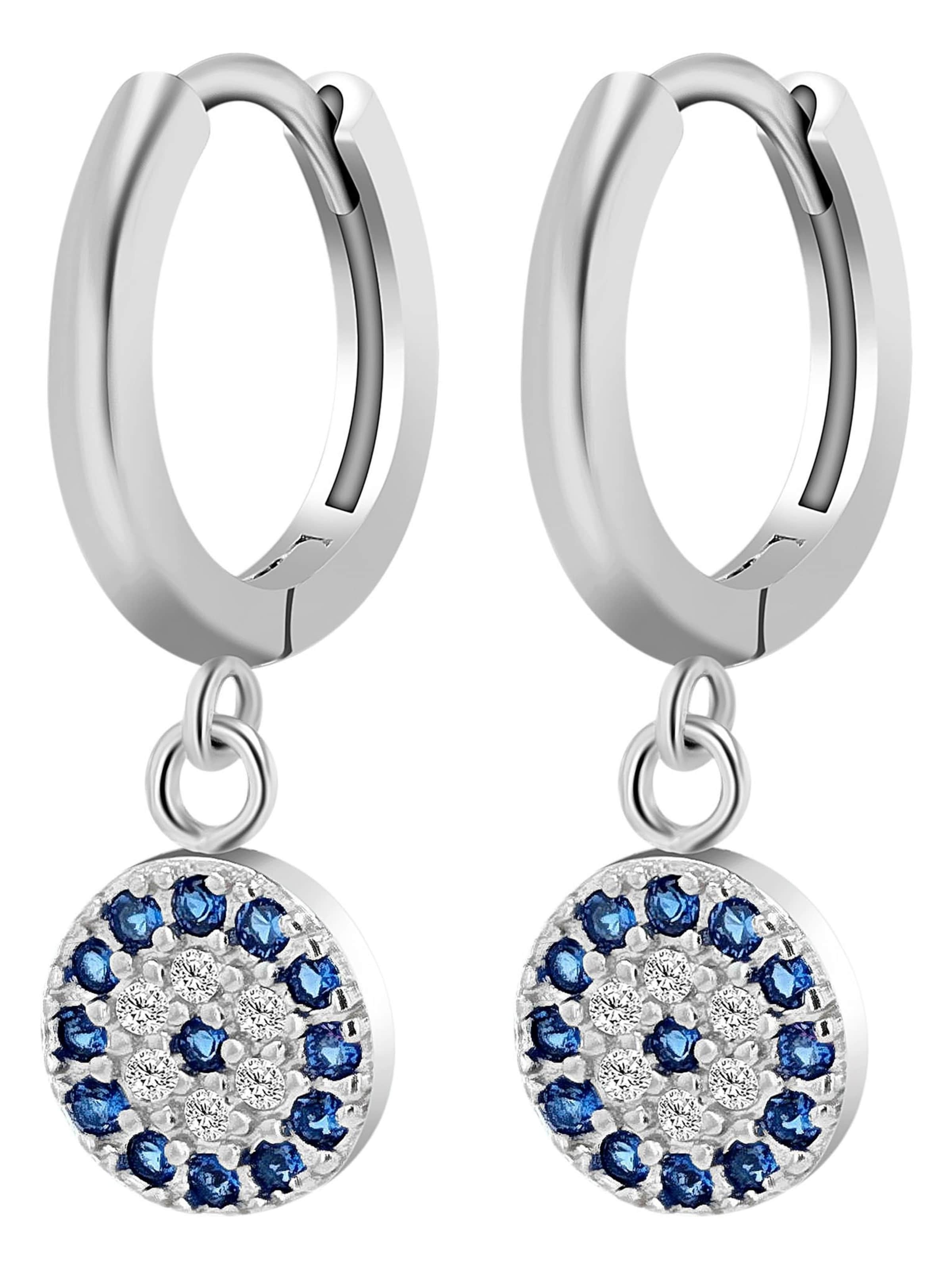 Akzent Earrings 'Amalia, 925 Sterlingsilber, langlebig' in Silver