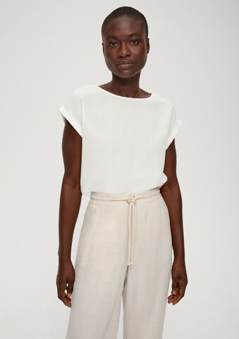 s.Oliver Bluse in Beige: Vorderseite