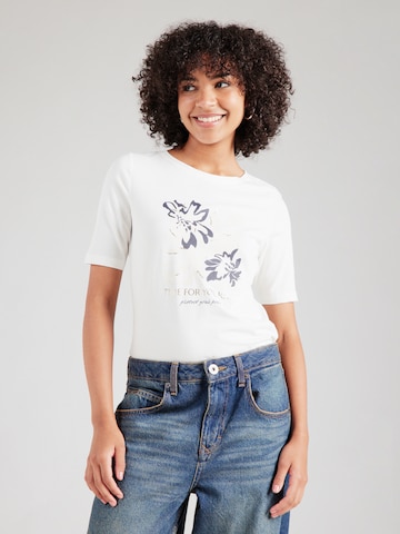 Tricou de la s.Oliver pe alb: față