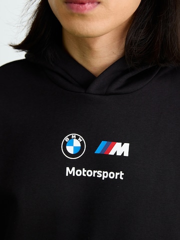 PUMA Sweatshirt 'BMW M Motorsport Essentials' in Zwart