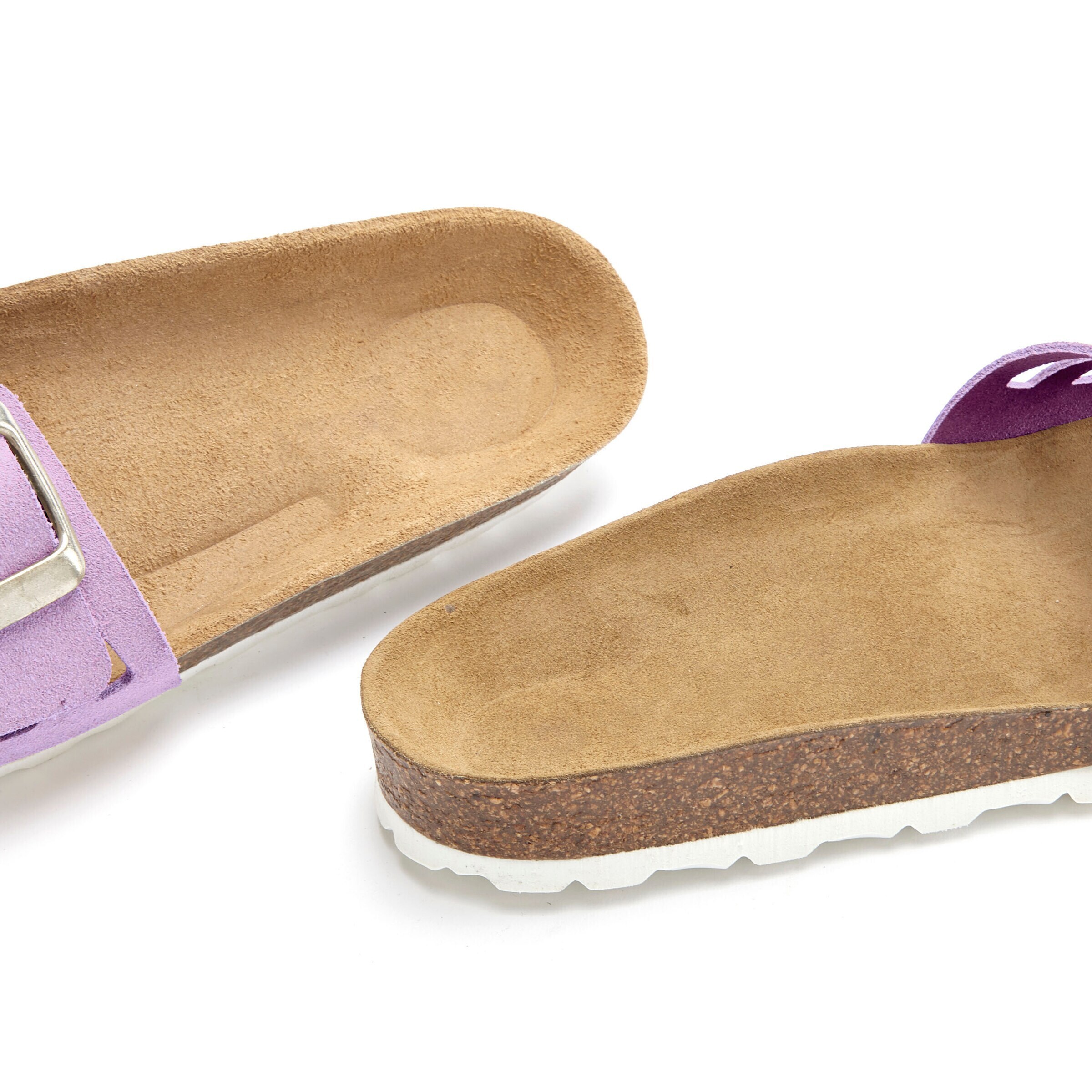 Mule Elbsand en violet