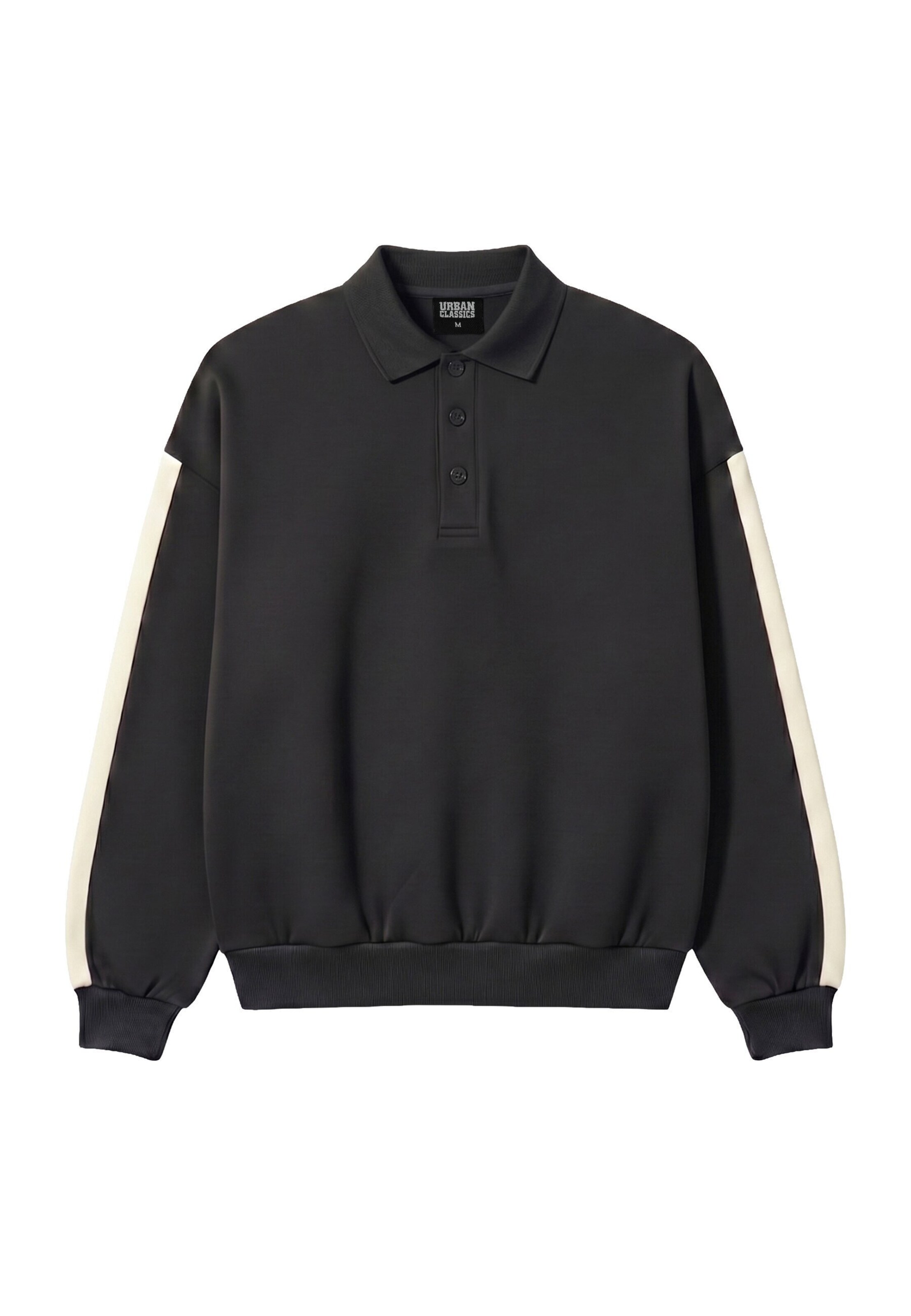 Urban Classics Sweatshirt in Schwarz: Vorderseite