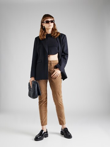 Herrlicher Tapered Hose 'Shyra' in Beige