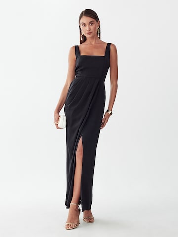 Willa Kleid 'Akron' in Schwarz: Vorderseite