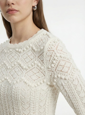studioselect - Pullover 'Promise' em branco