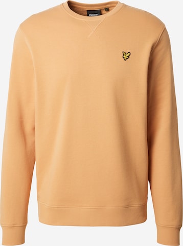 Lyle & ScottSweater majica - narančasta boja: prednji dio