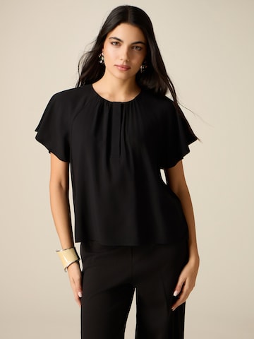 oltre Blouse in Black: front