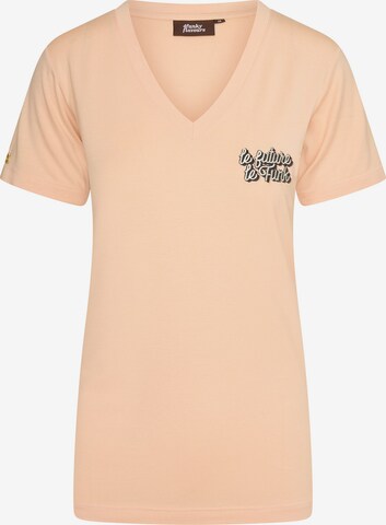 4funkyflavours Shirt 'All That I Am' in Roze: voorkant