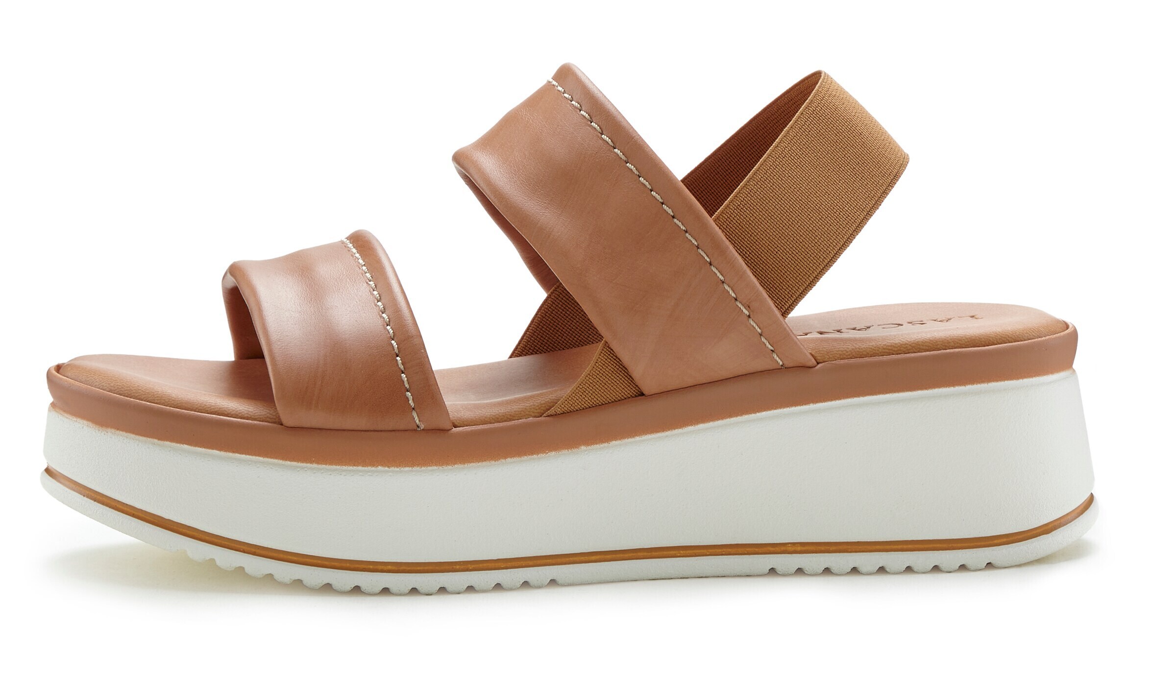 LASCANA Sandals in Beige