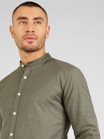 Lindbergh Slim fit Overhemd in Groen