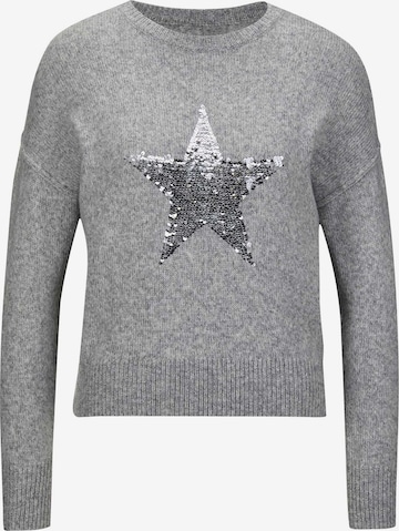 Pull-over MADELEINE en gris : devant