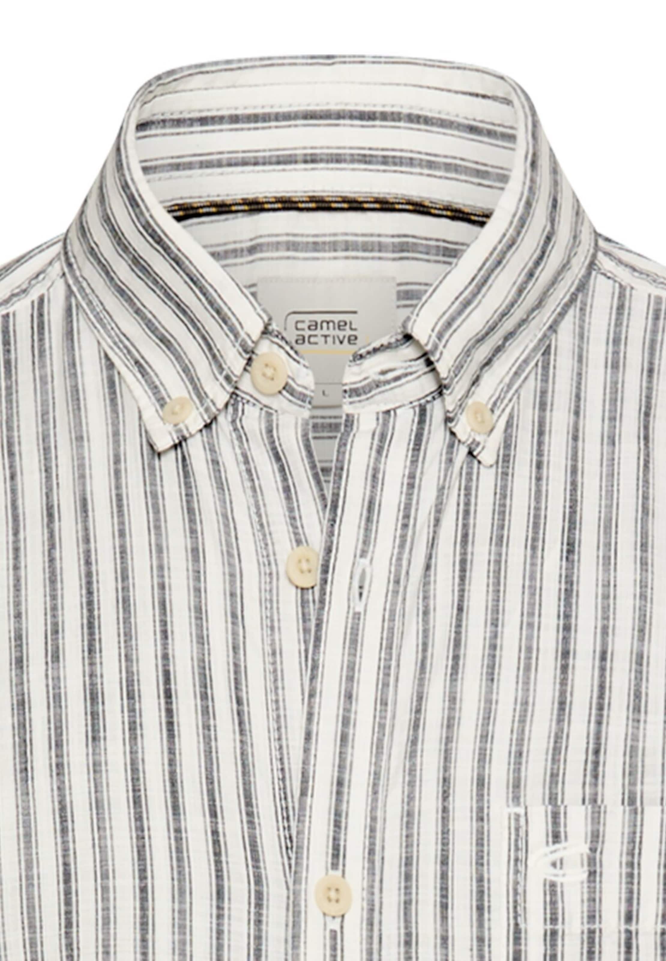 CAMEL ACTIVE Regular fit Button Up Shirt in Grey
