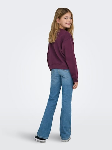 ONLY Sweatshirt in Purple
