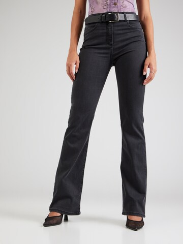 PATRIZIA PEPE Flared Jeans in Schwarz: Vorderseite