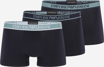 Boxers Emporio Armani en bleu : devant