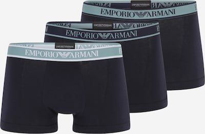 Emporio Armani Boxershorts in de kleur Marine / Turquoise / Wit, Productweergave