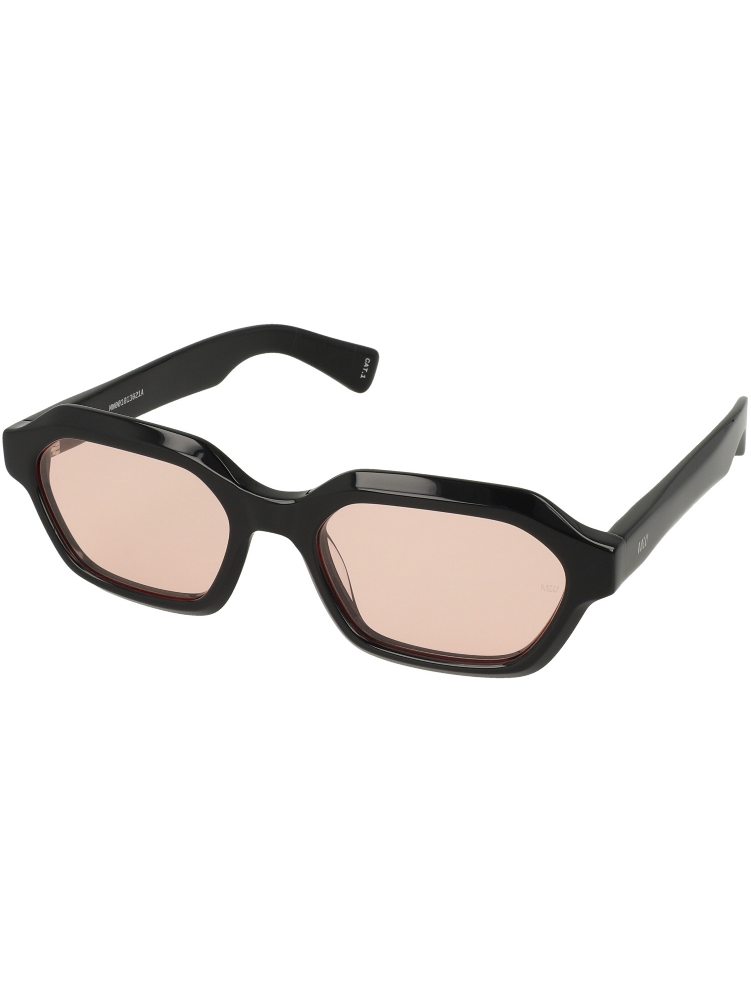 MessyWeekend Sunglasses ' ARO ' in Black: front