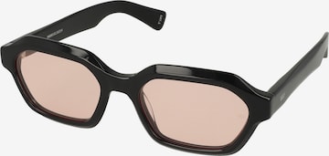 Lunettes de soleil ' ARO ' MessyWeekend en noir : devant