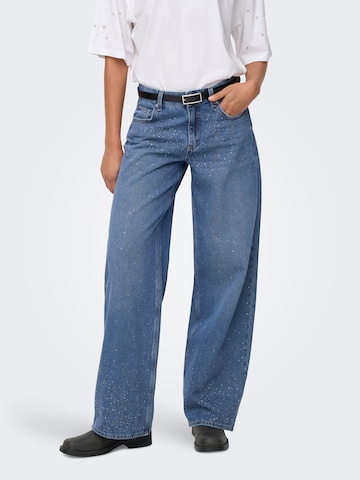 ONLY Baggy Jeans 'ONLCATH' in Blauw: voorkant