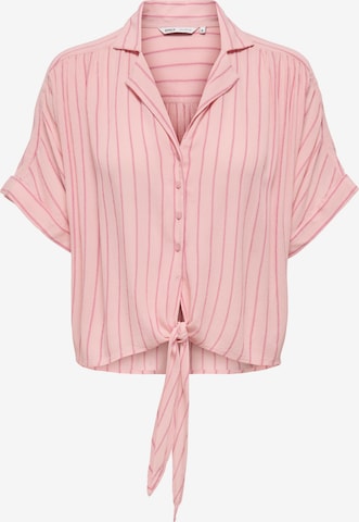 Chemisier 'ONLPAULA' ONLY en rose : devant