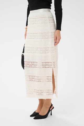 Kaffe Nederdel 'KAanne' i hvid