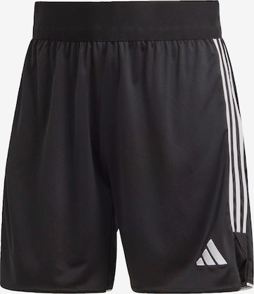 ADIDAS PERFORMANCE Regular Workout Pants 'Tiro 23 League' in Black: front