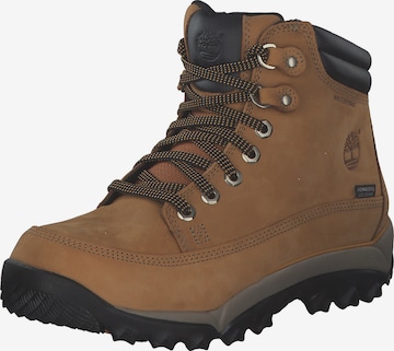 TIMBERLAND Veterboots 'Rime Ridge Mid' in Bruin: voorkant