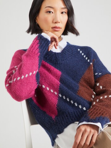 UNITED COLORS OF BENETTON Pullover i blå