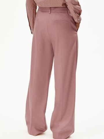ARMEDANGELS Regular Stoffhose LEANDRAA in Lila