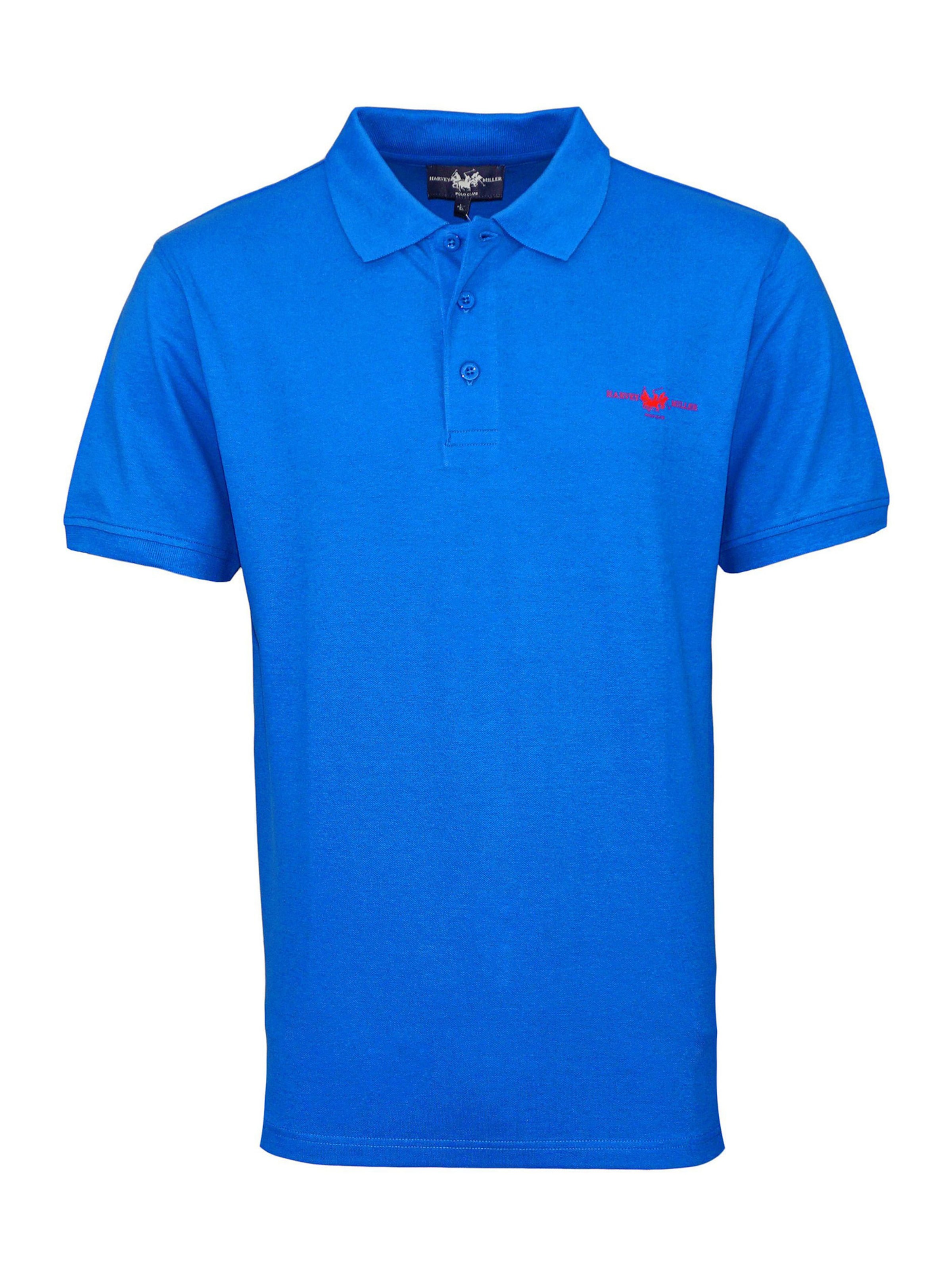 T-Shirt HARVEY MILLER en bleu : devant