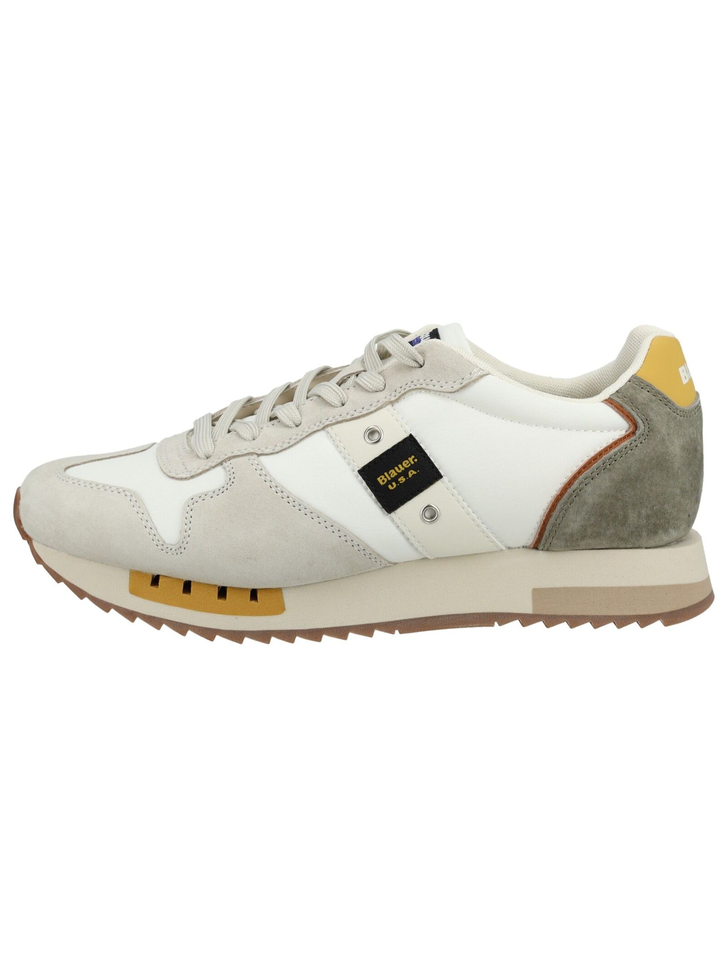 Sneaker bassa di Blauer.USA in bianco