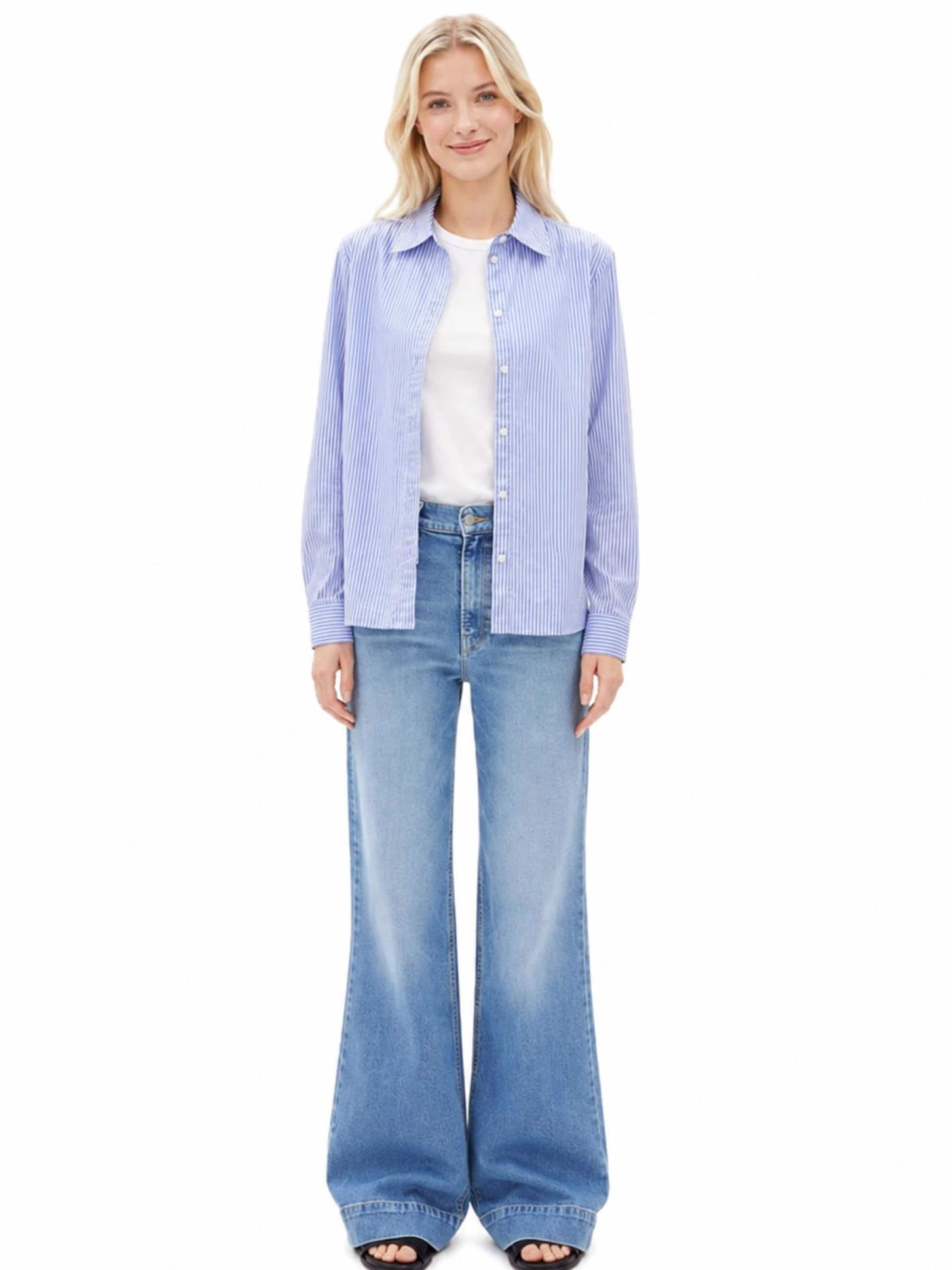 ARMEDANGELS Wide Leg Jeans 'MURLIAA'‌‌‌‌ in Blau